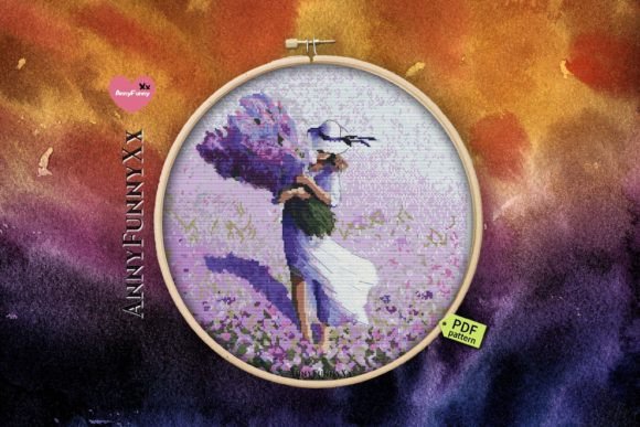 Review: Lavender Cross Stitch Pattern PDF France