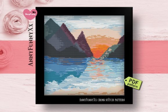 Review: Nature Cross Stitch Pattern PDF Mountain
