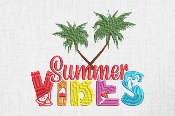 Review: Summer Vibes Palm Trees Hello Summer Design