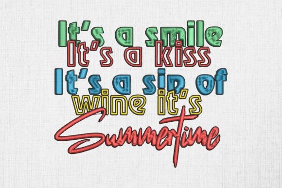 Reviewing It s a Smile Kiss Sip of Wine Summer