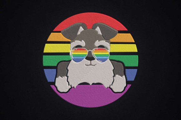 Schnauzer LGBT Pride Rainbow Sunglasses Review