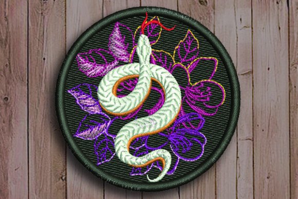 White Snake: A Designer’s Review for Holiday Embroidery